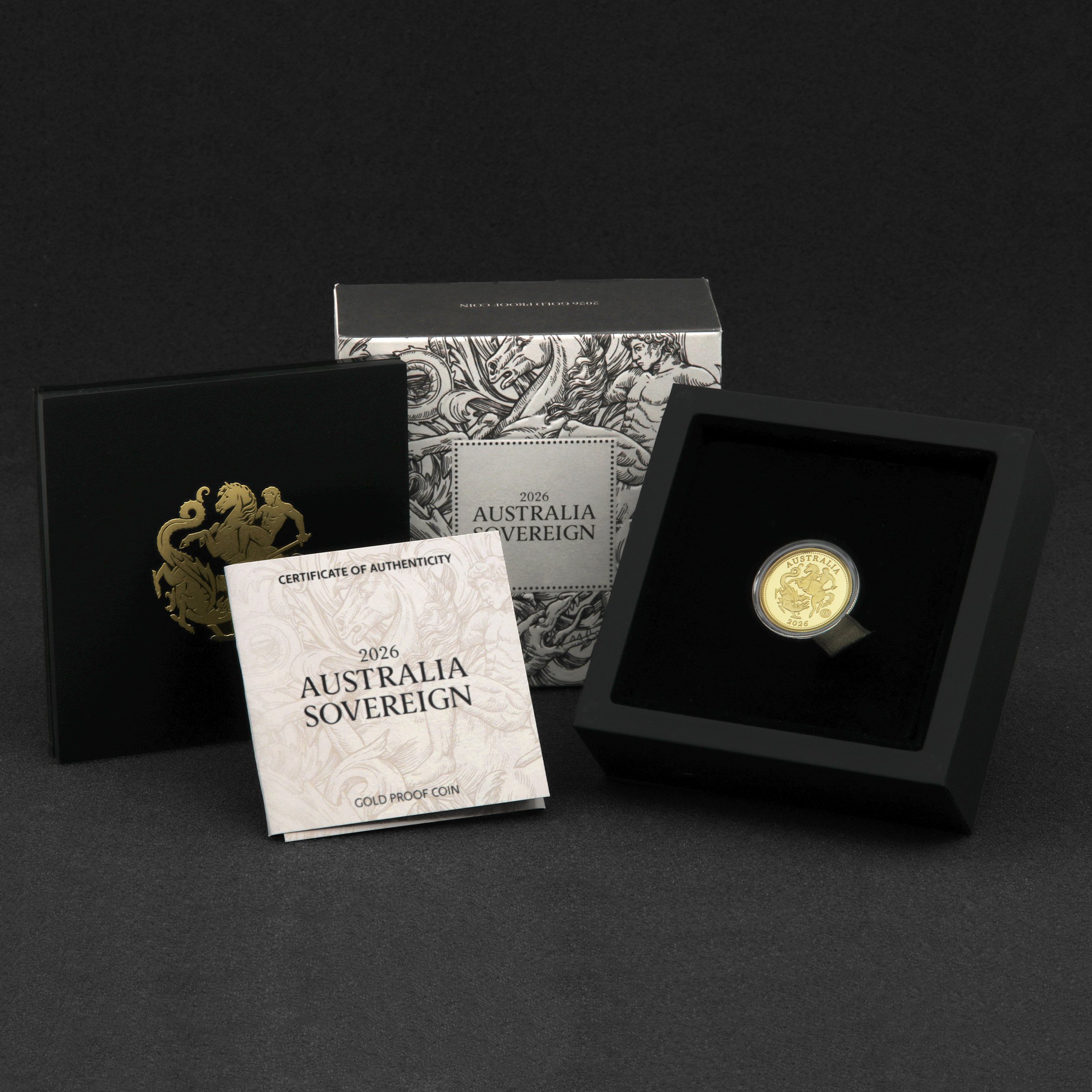 Goldmünze 1 Sovereign 2026 (PP) Privy Mark (Australien) - Detailansicht 4