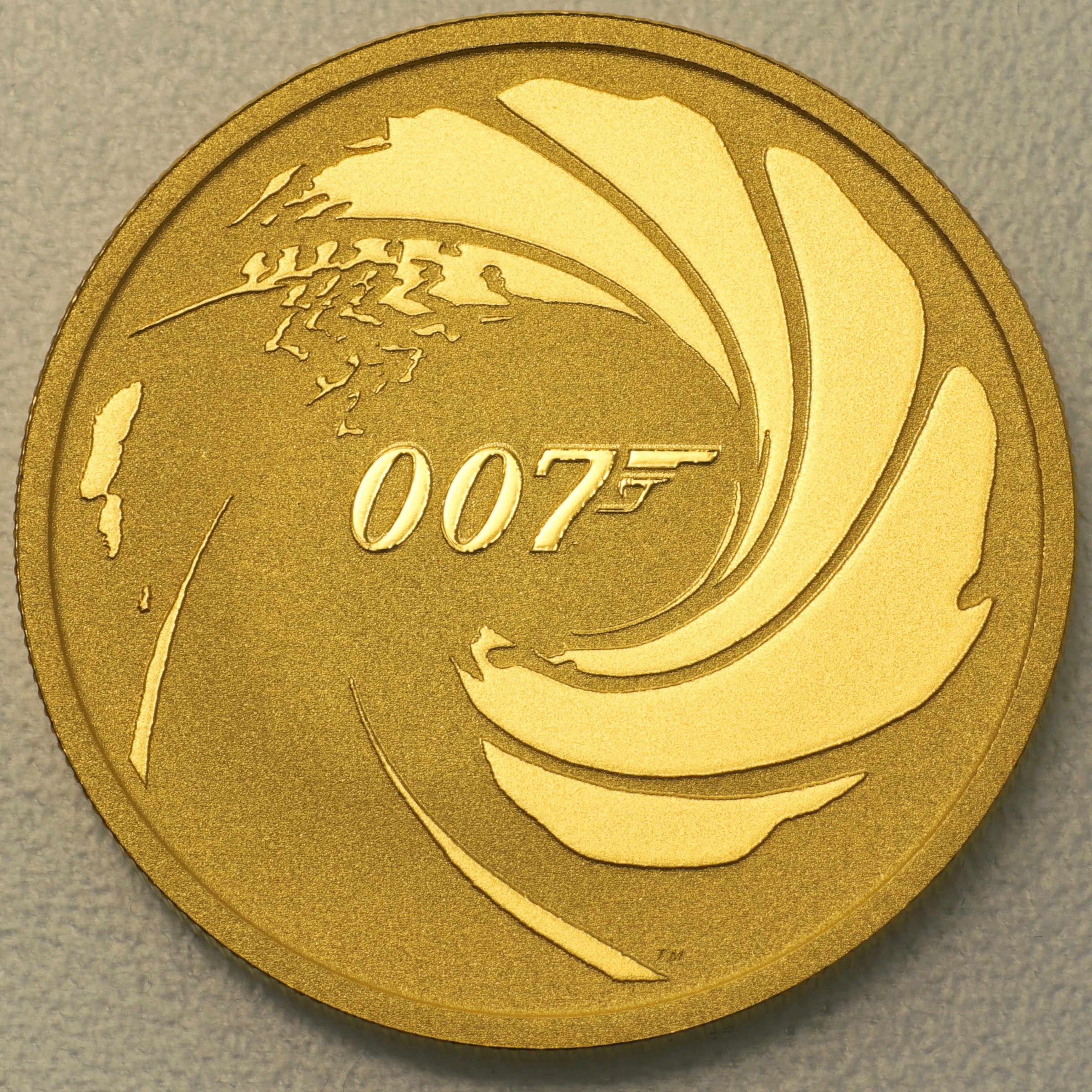 Goldmünze 1oz "James Bond 007" 2020 (Tuvalu) - Hauptansicht
