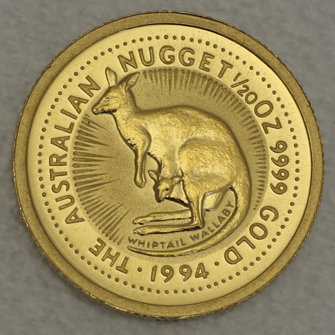 Goldmünze 1/20oz "Känguru" 1994 Australian Nugget (Australien) - Hauptansicht