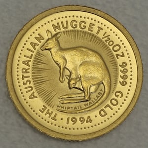 Goldmünze 1/20oz "Känguru" 1994 Australian Nugget (Australien) - Hauptansicht