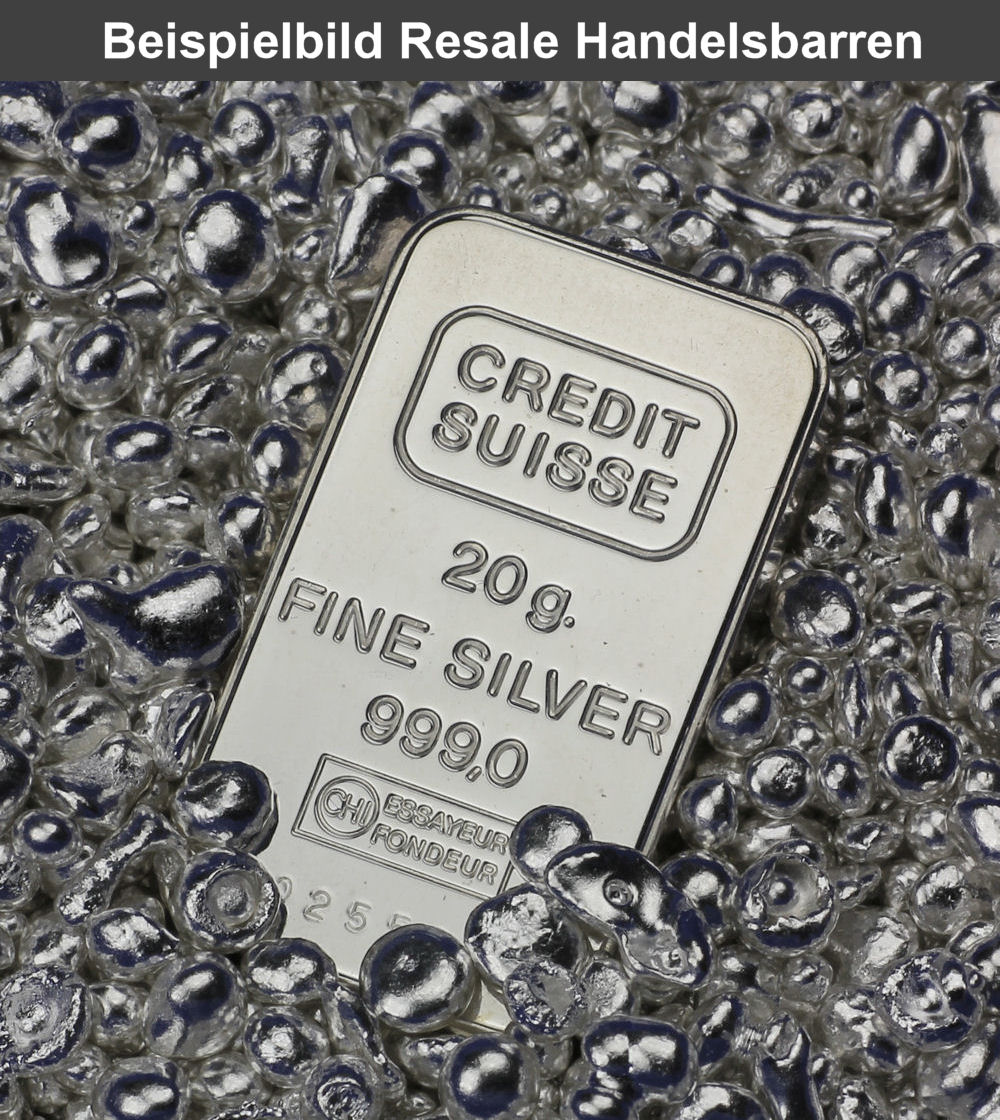 Silberbarren 20g (Resale) - Detailansicht 2