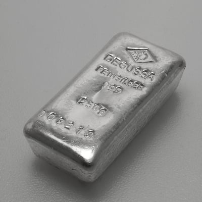 Silberbarren 250g DEGUSSA (Resale) - Miniaturansicht 4