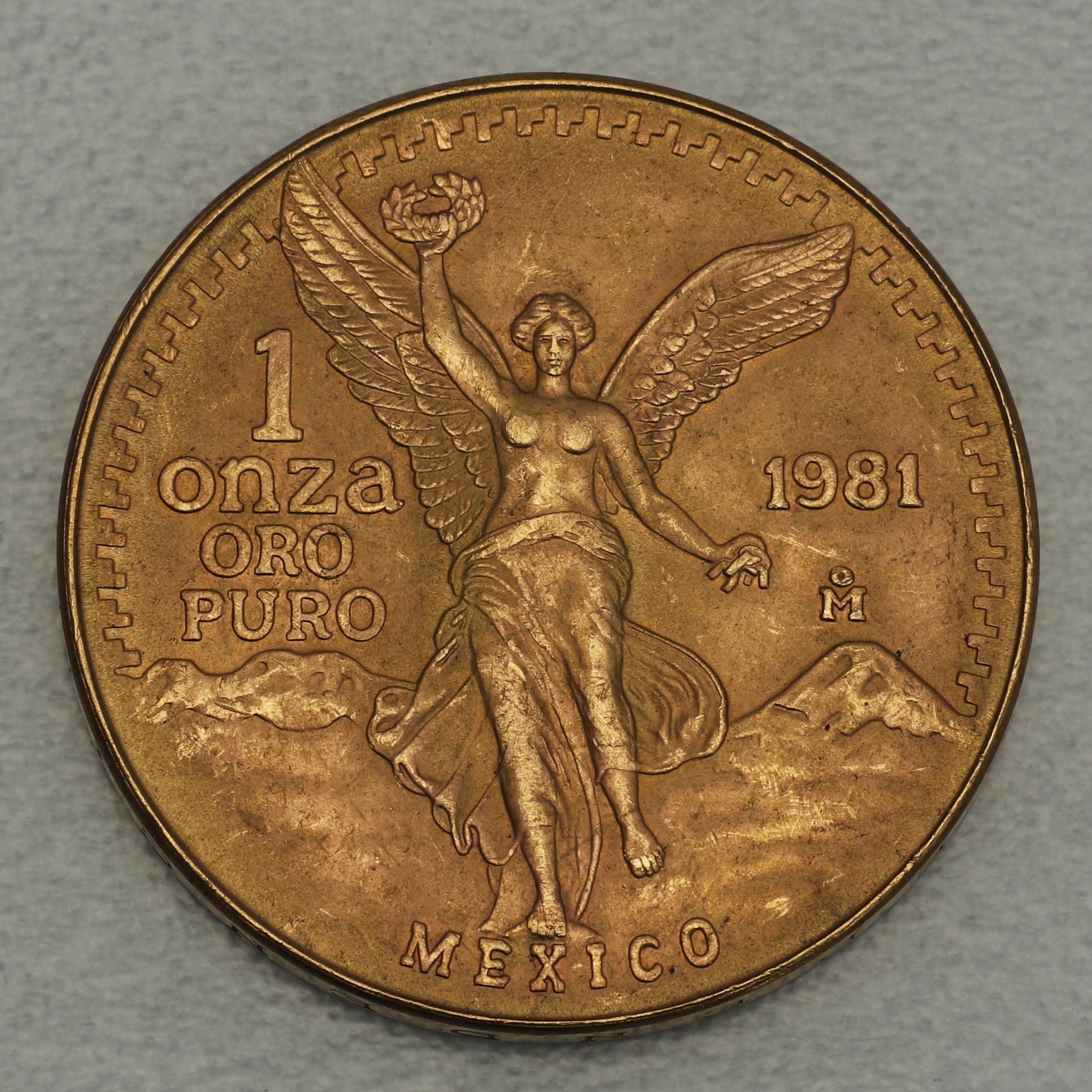 Goldmünze 1oz "Libertad" 1981 (Mexiko) - Hauptansicht