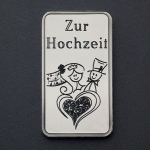 Silberbarren 1oz "Zur Hochzeit" ESG - Hauptansicht