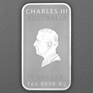 Silbermünzbarren 1oz "Rectangular Dragon" 2025 (Australien) - Miniaturansicht 2