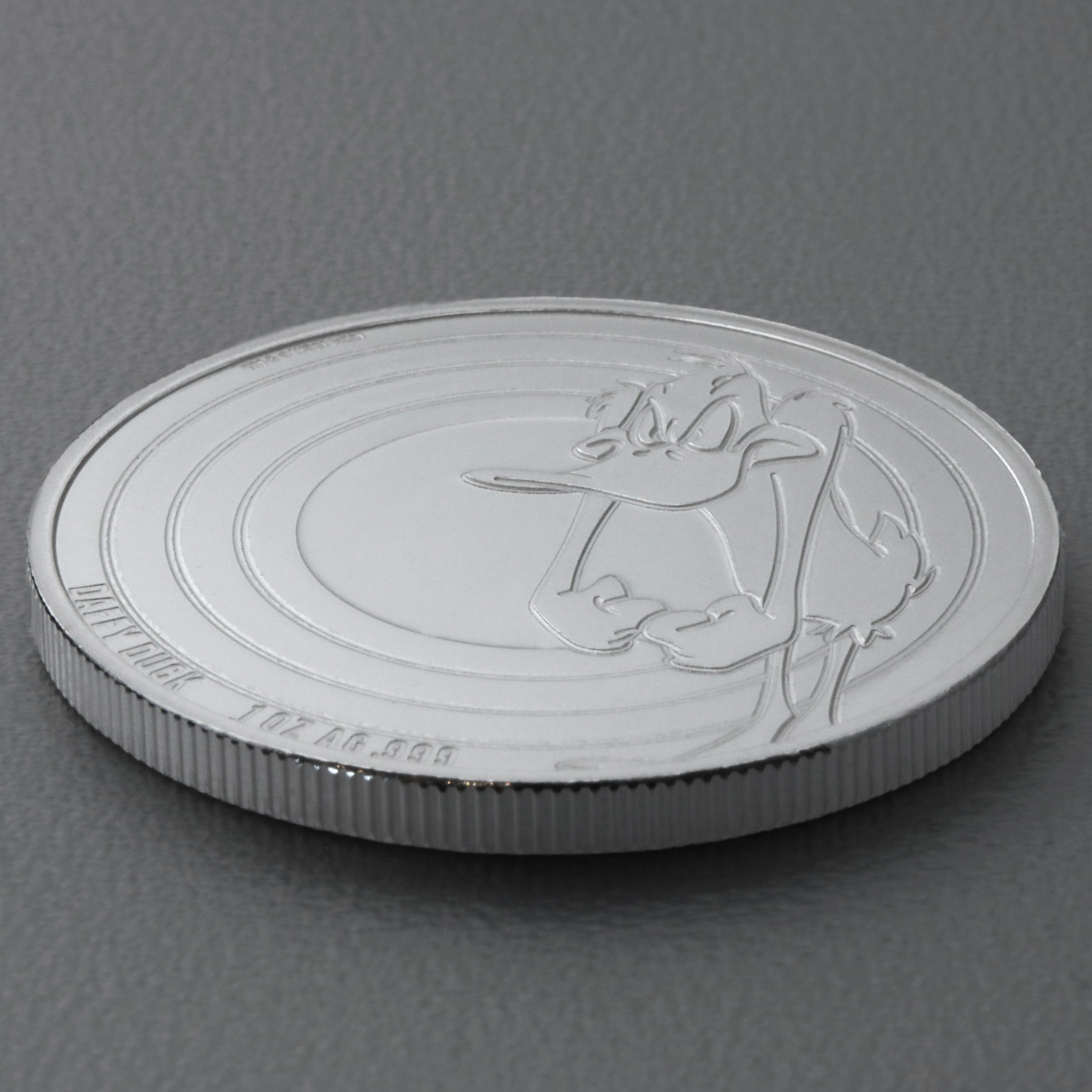 Silbermünze 1oz "Daffy Duck" 2022 Looney Tunes diff. (Samoa) - Detailansicht 5