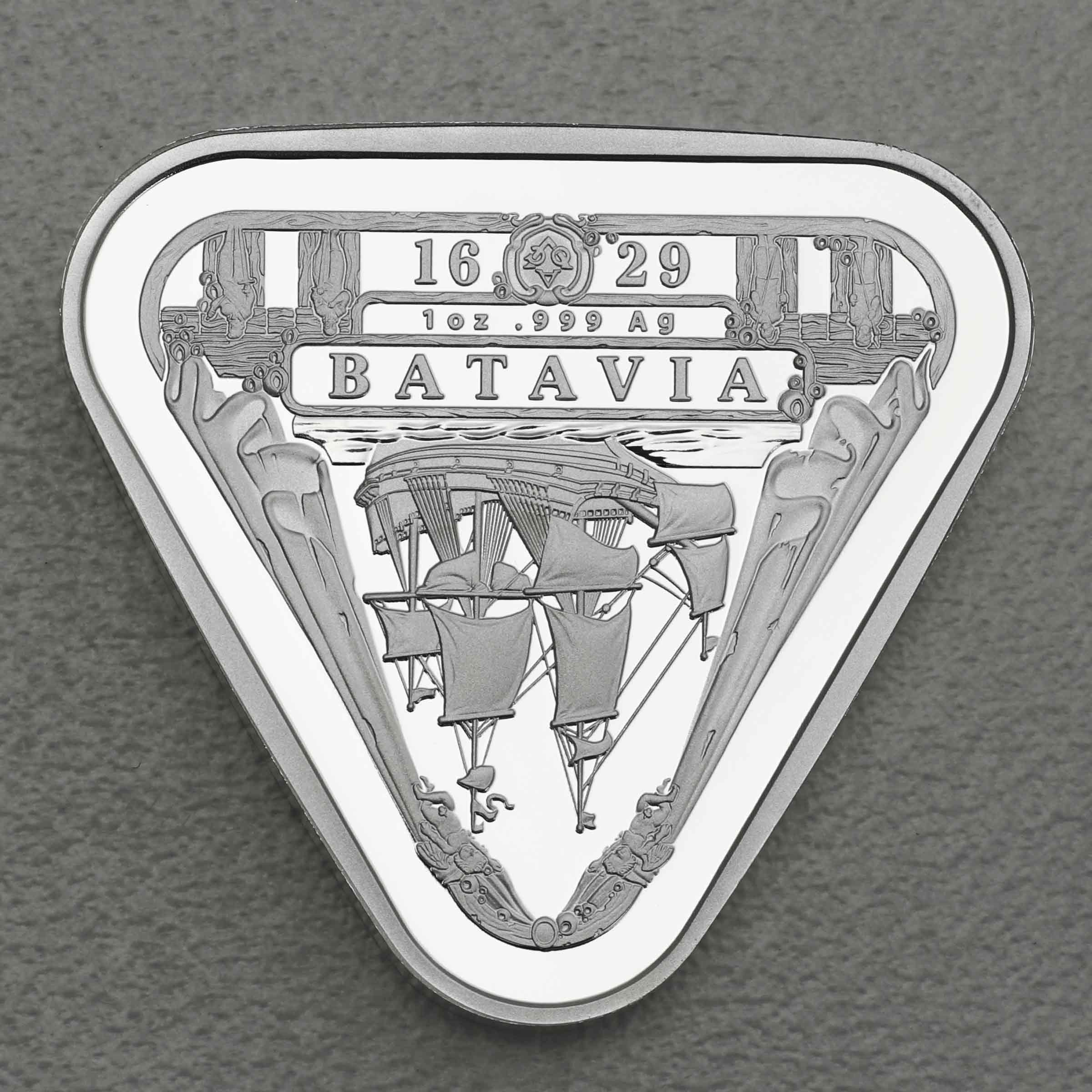 Silbermünze 1oz "Batavia" 2019 Shipwrecks diff. (Australien) - Hauptansicht
