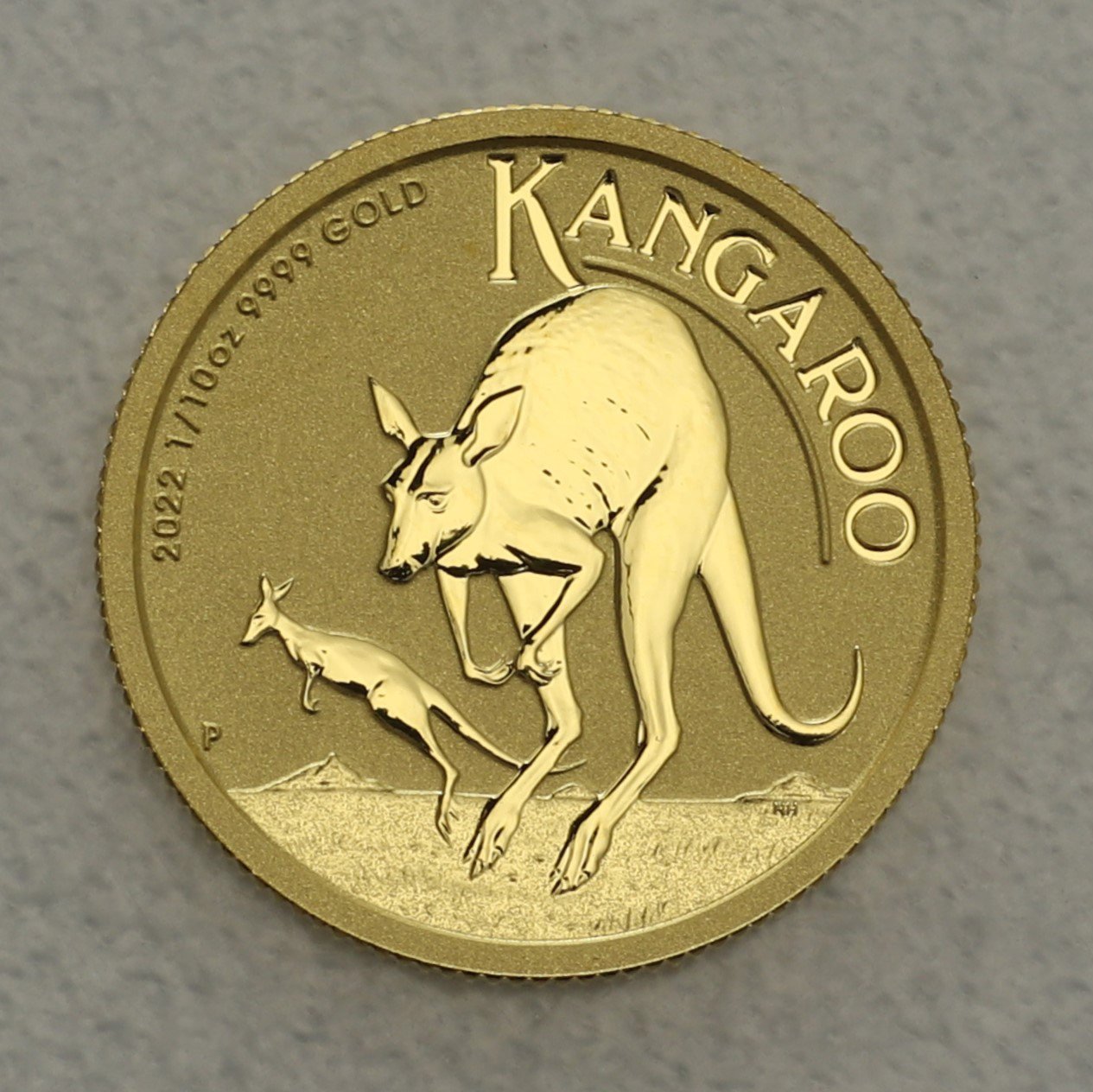 Goldmünze 1/10oz "Känguru" 2022 (Australien) - Hauptansicht