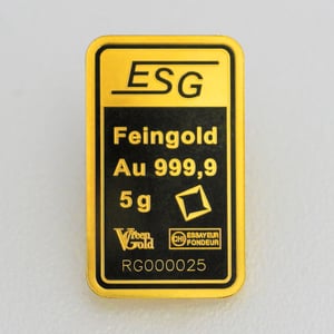 Goldbarren 5g "Auropelli" Responsible-Gold - Miniaturansicht 5