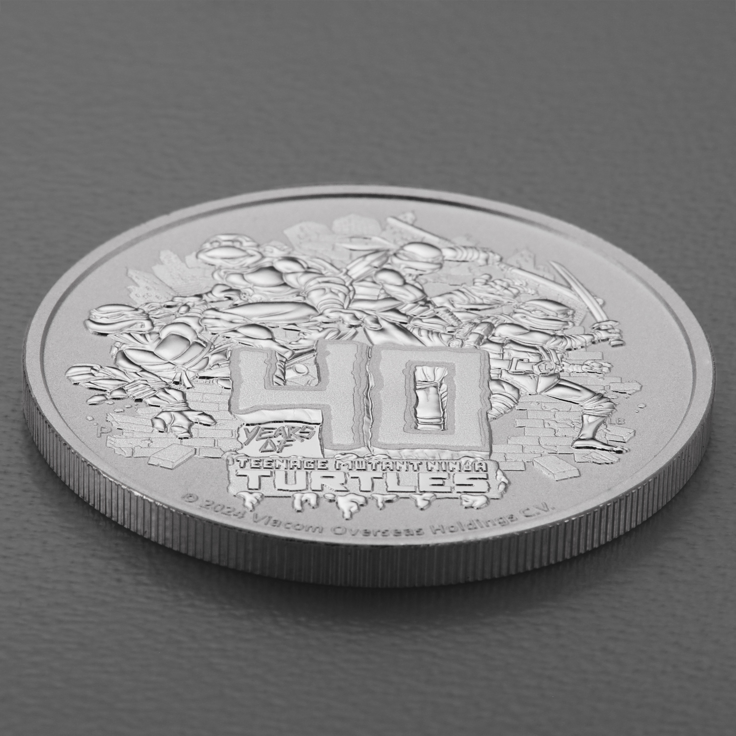 Silbermünze 1oz "Teenage Mutant Ninja Turtles™" 2024 - 40th Anniversary 19% (Tuvalu) - Detailansicht 2
