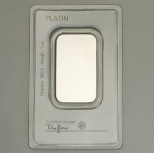 Platinbarren 1oz DEGUSSA (Pt) - Miniaturansicht 2
