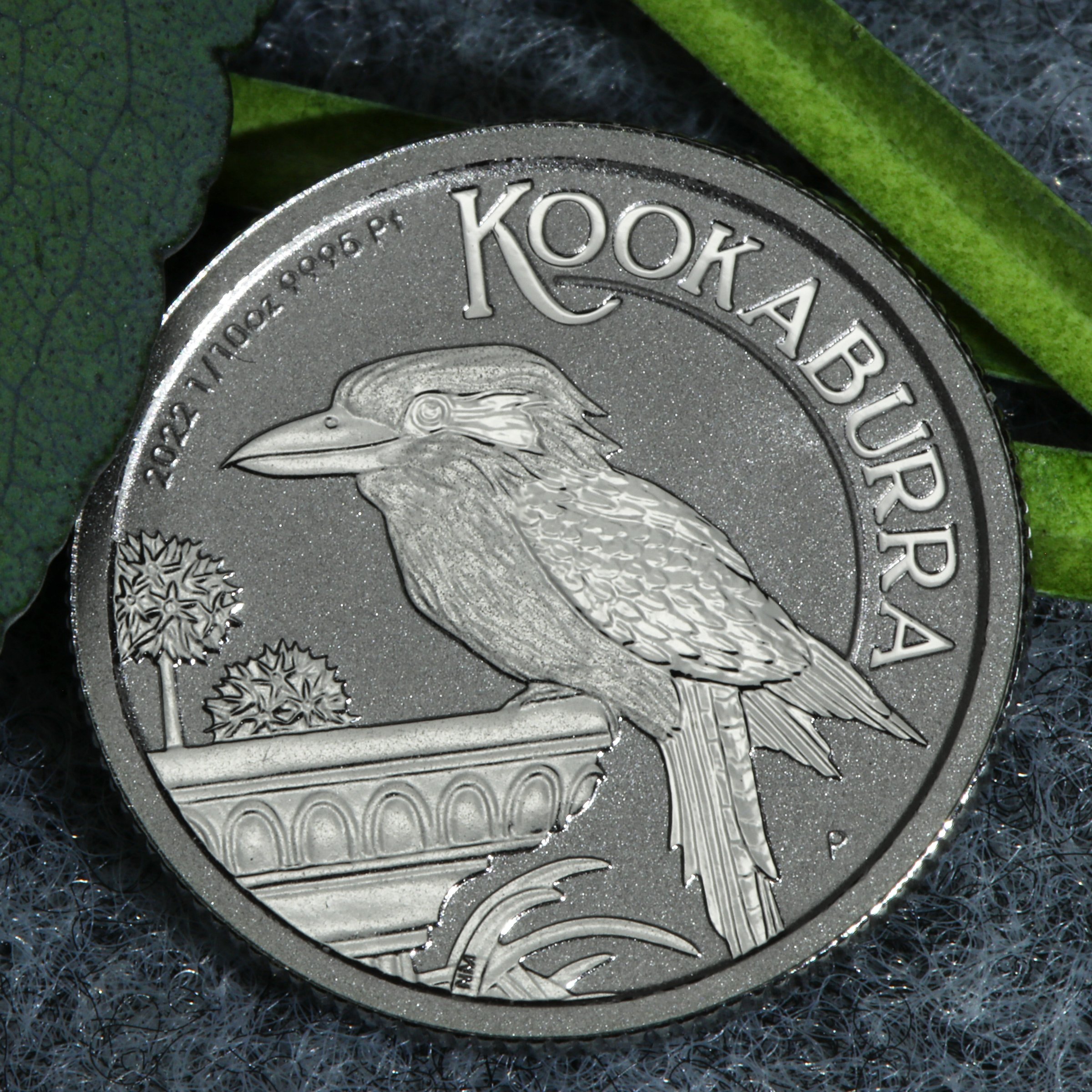 Platinmünze 1/10oz "Kookaburra" 2022 19% (Australien) - Detailansicht 4
