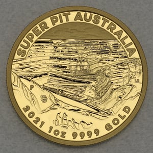 Goldmünze 1oz "Super Pit" 2021 (Australien) - Hauptansicht