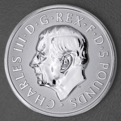 Silbermünze 2oz "Tudor Dragon" 2024 Royal Tudor Beasts (Großbritannien) - Miniaturansicht 2