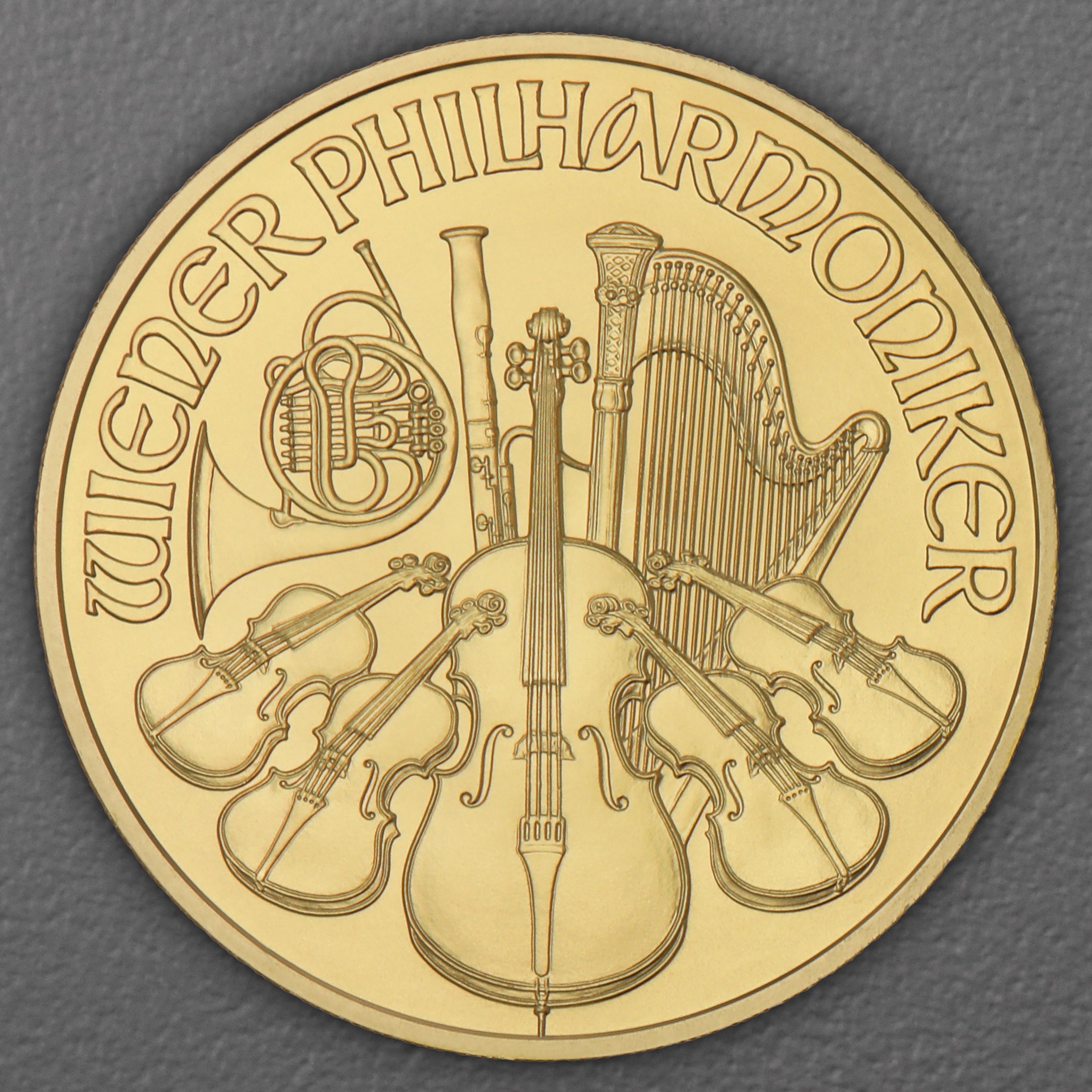 Goldmünze 1oz "Wiener Philharmoniker" aktueller Jahrgang (Österreich) - Hauptansicht