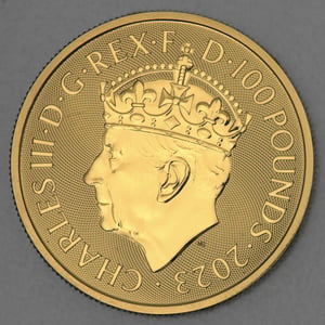 Goldmünze 1oz "Britannia" 2023 Zur Krönung Charles III. (Großbritannien) - Miniaturansicht 2