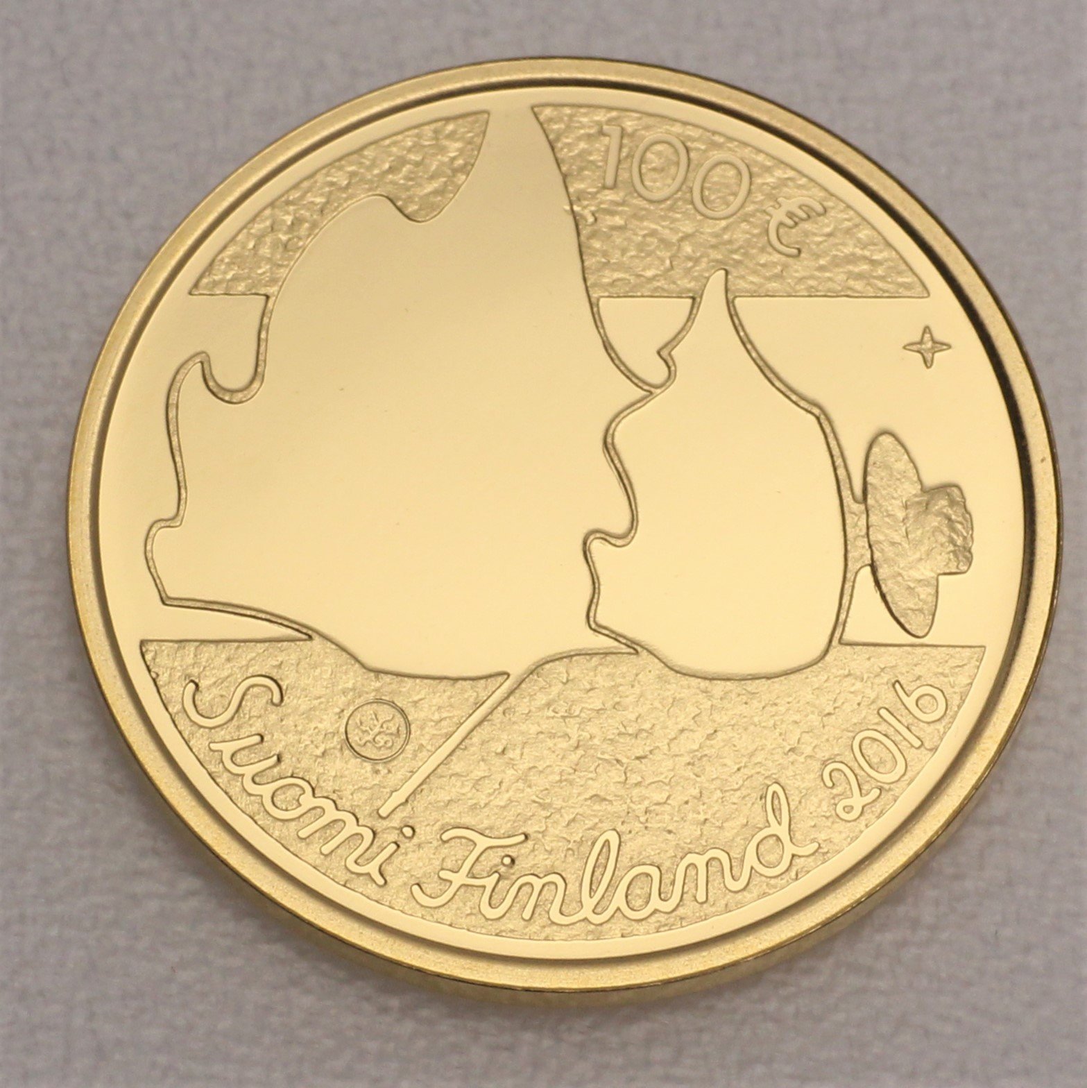 Goldmünze 100 Euro 2016 (Finnland) - Hauptansicht