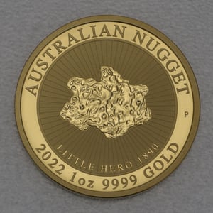 Goldmünze 1oz "Australian Nugget" 2022 Little Hero (Australien) - Hauptansicht