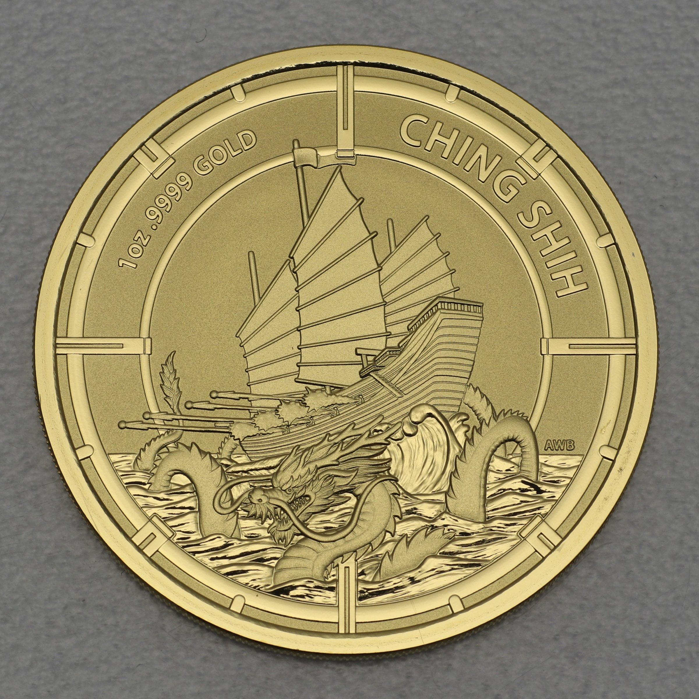 Goldmünze 1oz "Ching Shih" 2021 Pirate Queens (Salomonen) - Hauptansicht