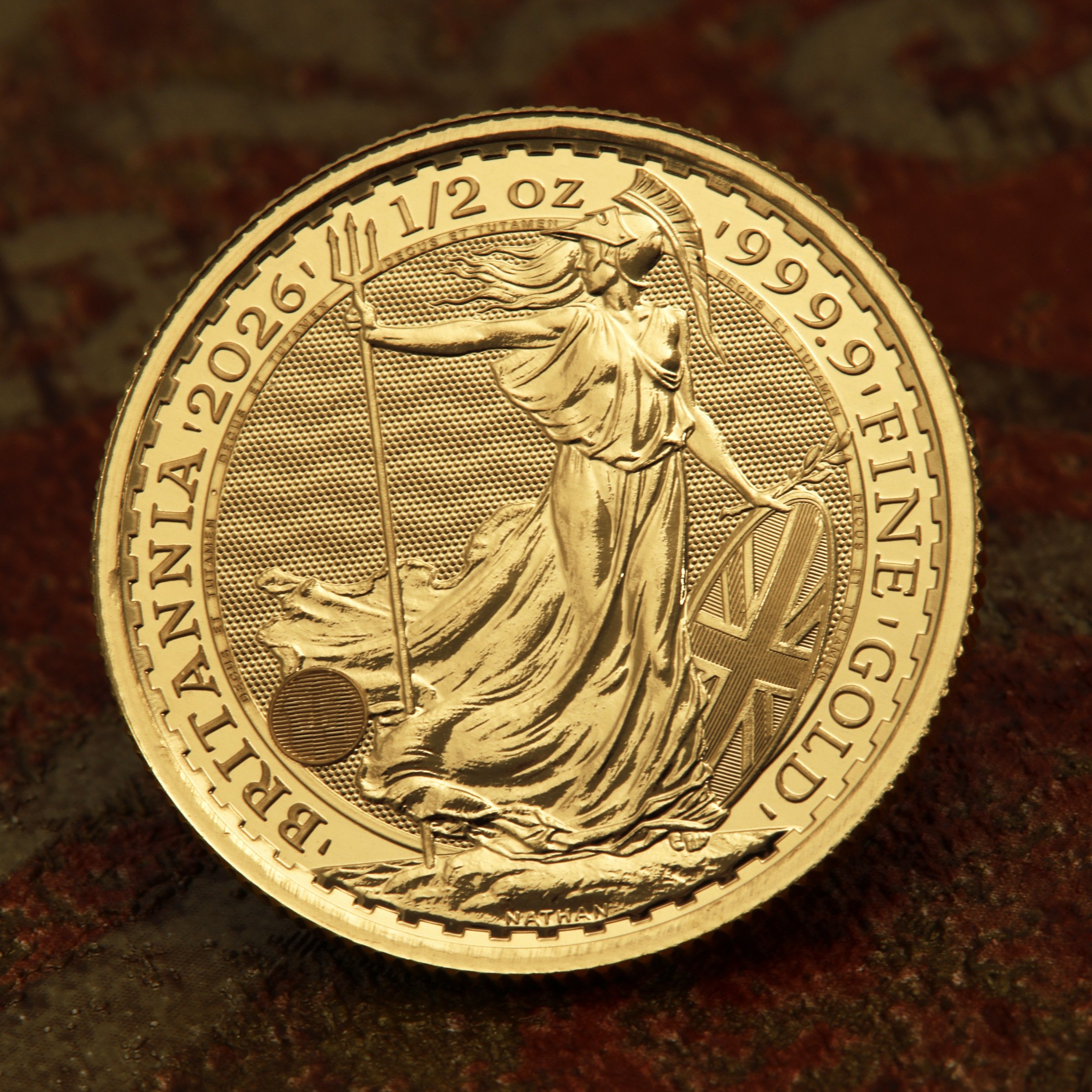 Goldmünze 1/2oz "Britannia" aktueller Jahrgang (Großbritannien) - Detailansicht 4