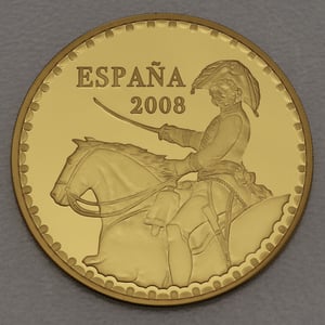 Goldmünze 400 Euro "Unabhängigkeitskrieg" 2008 (Spanien) - Miniaturansicht 1