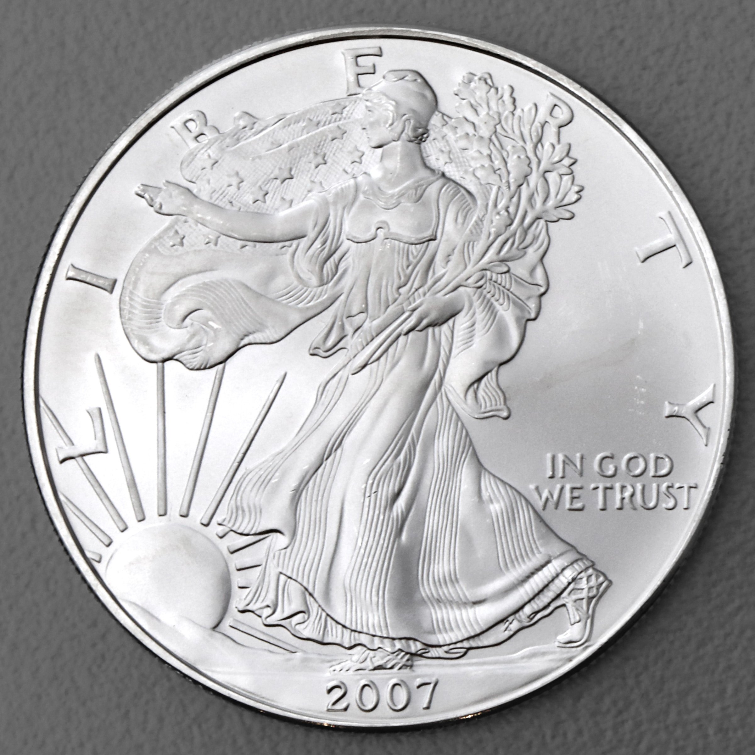 Silbermünze 1oz "American Eagle" verschiedene Jahrgänge diff. (USA) - Detailansicht 5