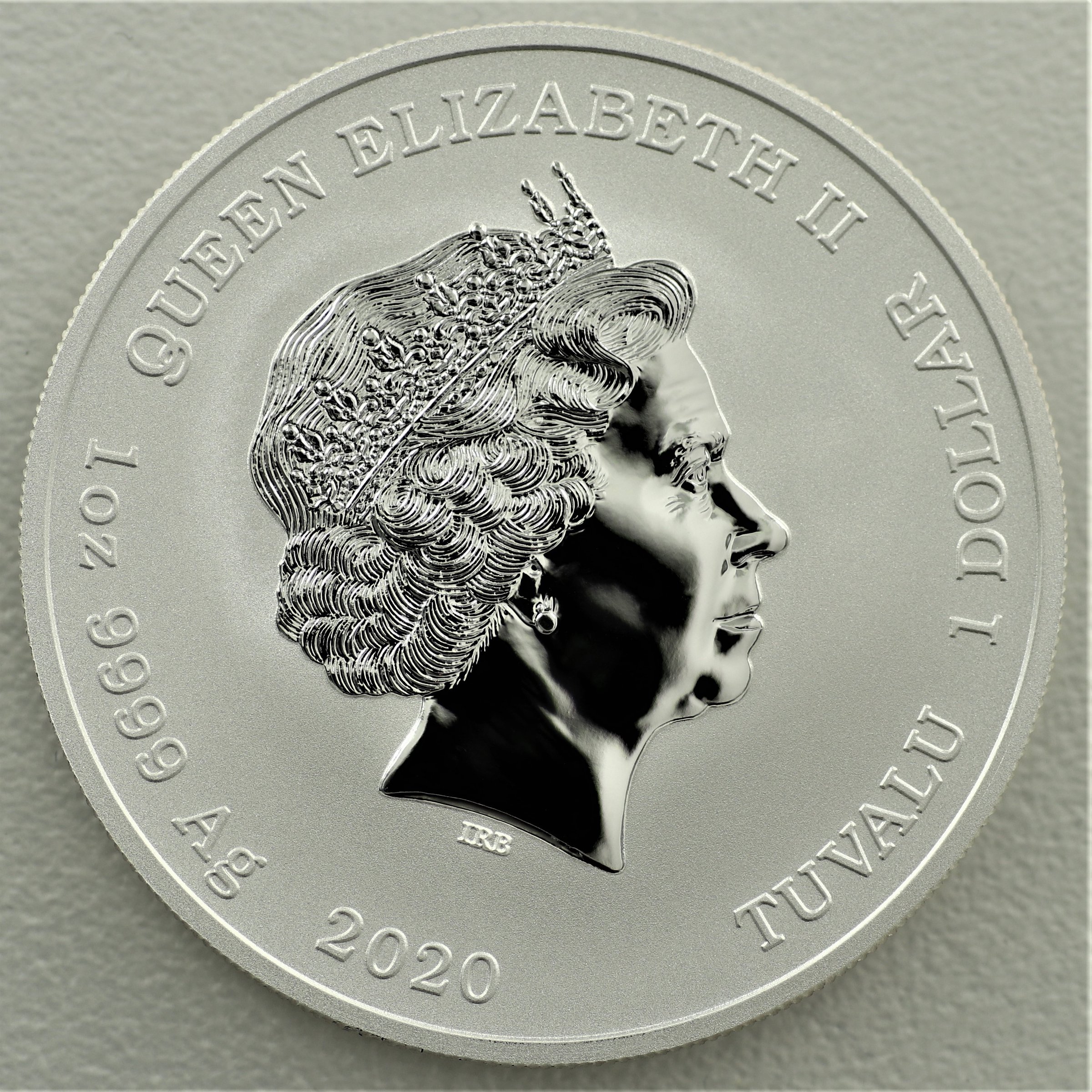 Silbermünze 1oz "Chinese New Year" 2020 (koloriert) (Tuvalu) - Detailansicht 1