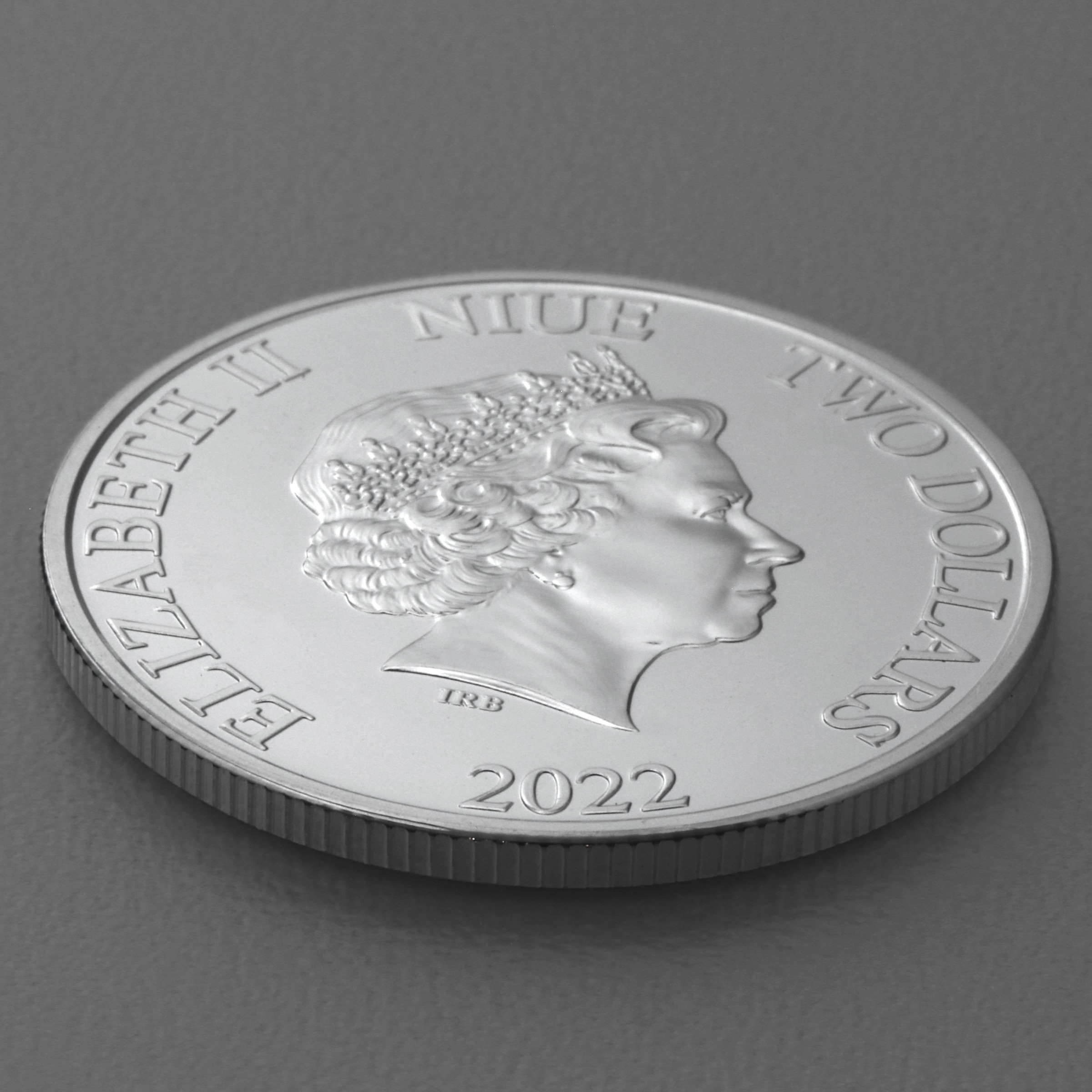 Silbermünze 1oz "Green Lantern" 2022 DC Comics (Niue) - Detailansicht 3