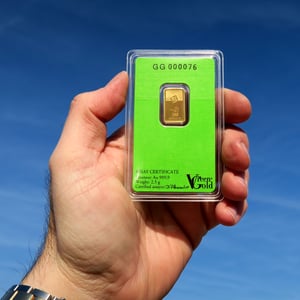 Goldbarren 2,5g "Green Gold" VALCAMBI (999,9 Au) - Miniaturansicht 6