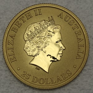 Goldmünze 1/4oz "Känguru" 2017 (Australien) - Miniaturansicht 2