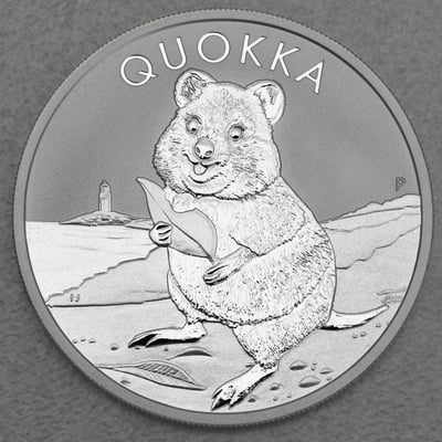 Silbermünze 1oz "Quokka" 2020 (Australien) - Miniaturansicht 1