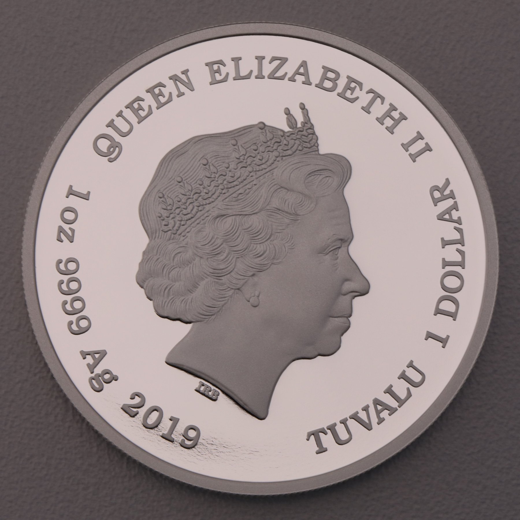 Silbermünze 1oz "Vom Winde verweht" 2019 (PP/kol.) 80. Jahrestag (Tuvalu) - Detailansicht 1