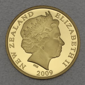 Goldmünze 1/4oz "Kiwi" 2009 Icons of New Zealand (Neuseeland) - Miniaturansicht 2
