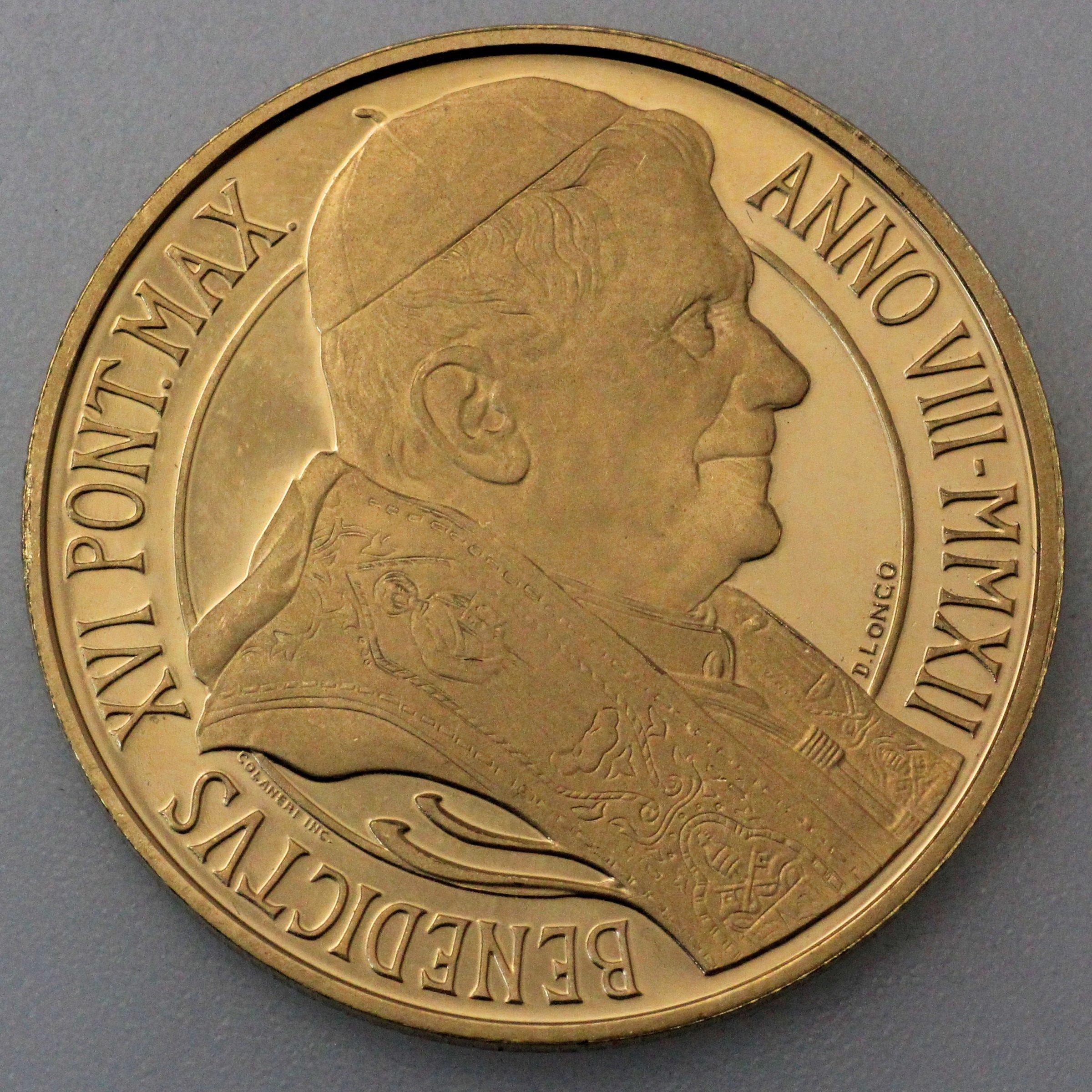 Goldmünze "50 Euro - 2012" Bekehrung des Heiligen Paulus (Vatikanstadt) - Hauptansicht