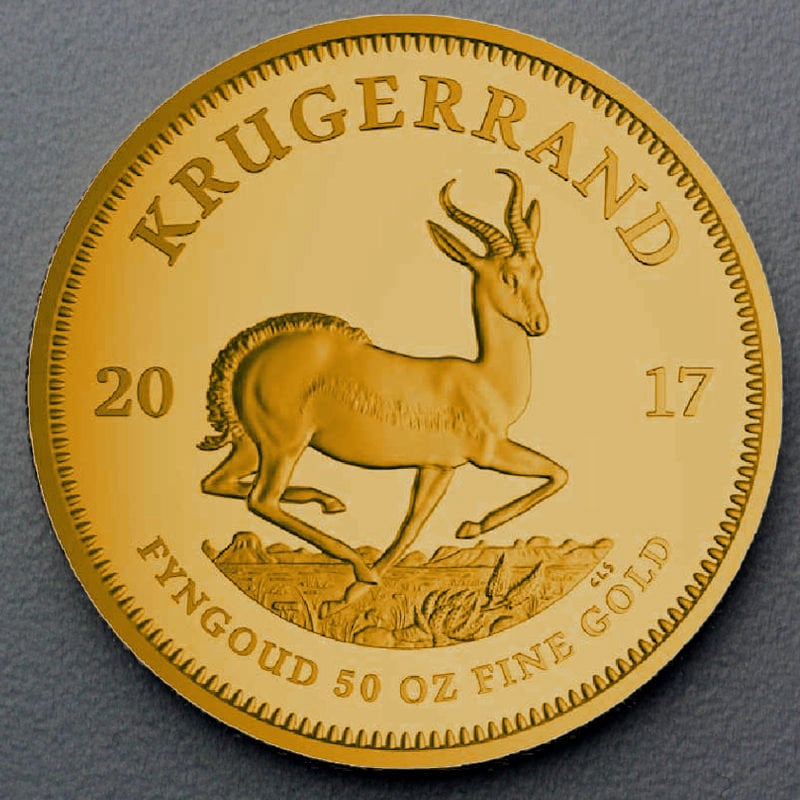 Goldmünze 50oz "Krügerrand" (Südafrika) - Detailansicht 1