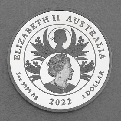 Silbermünze 1oz "The Queen s Platinum Jubilee" 2022 (PP) (Australien) - Miniaturansicht 2