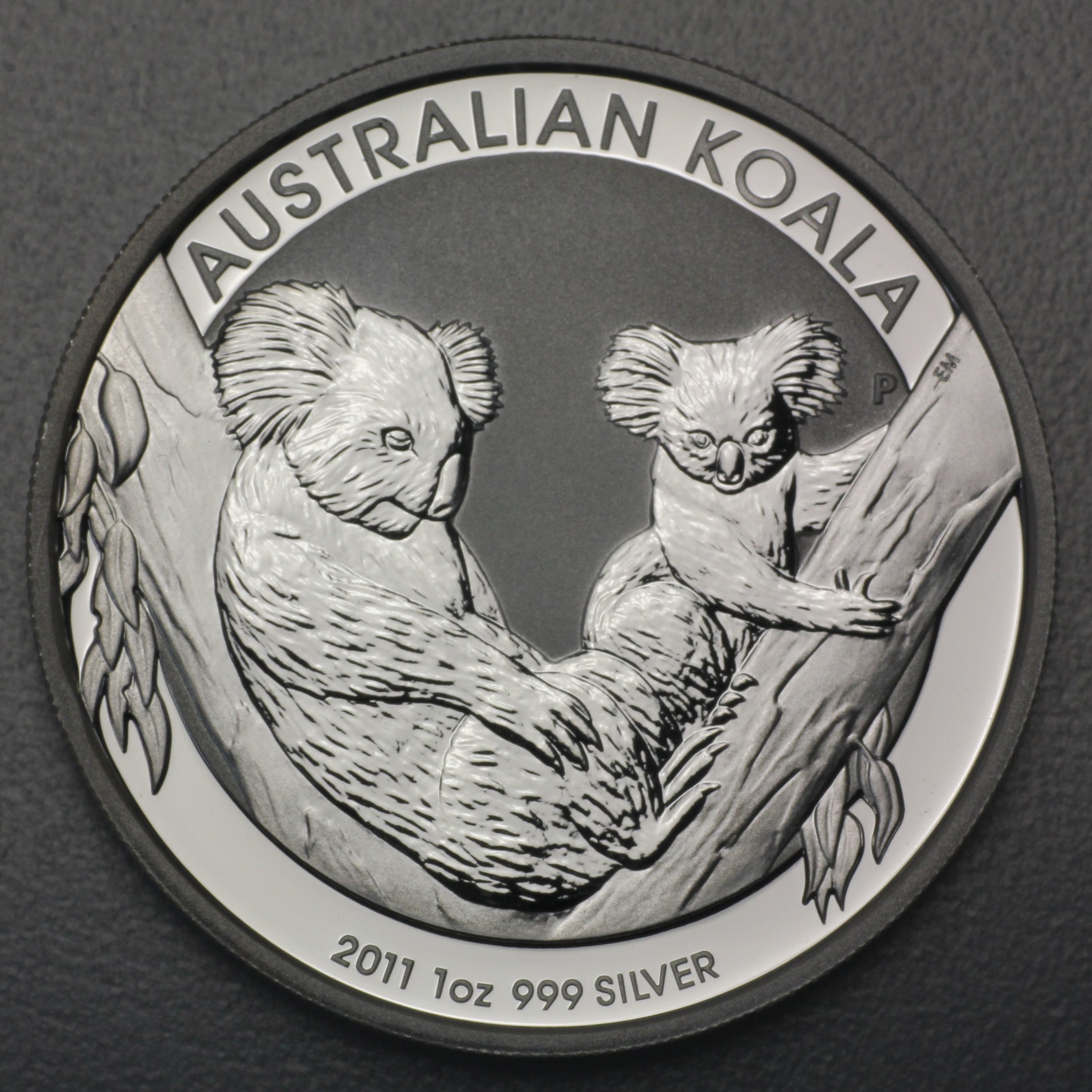 Silbermünze 1oz "Koala" 2011 (Australien) - Hauptansicht