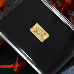 Goldbarren 2,5g Gravur "Happy Birthday" - Miniaturansicht 9