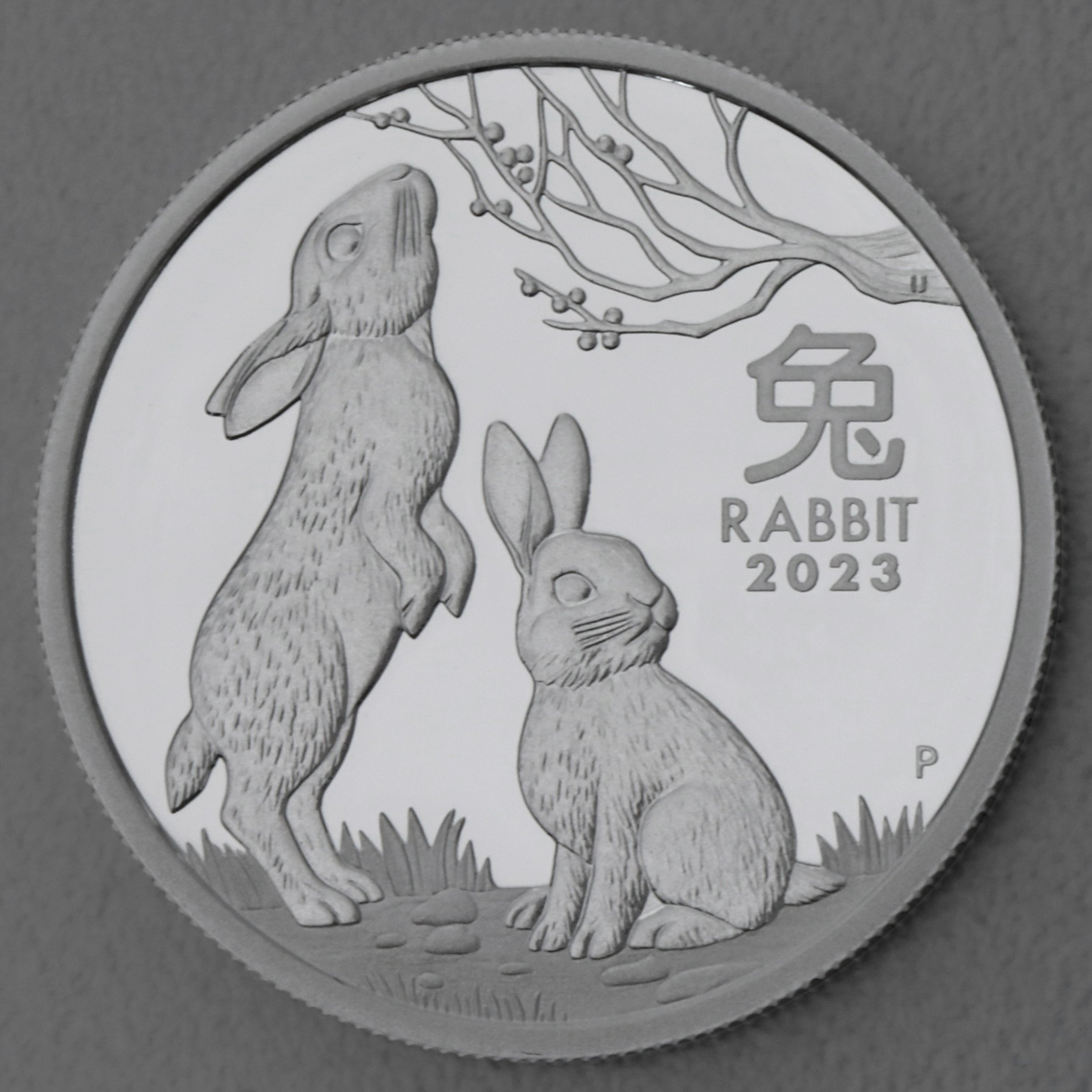 Silbermünzen 2oz + 1oz + 1/2oz "Hase" 2023 (PP) Set – 3-teilig Lunar III (Australien) - Detailansicht 1