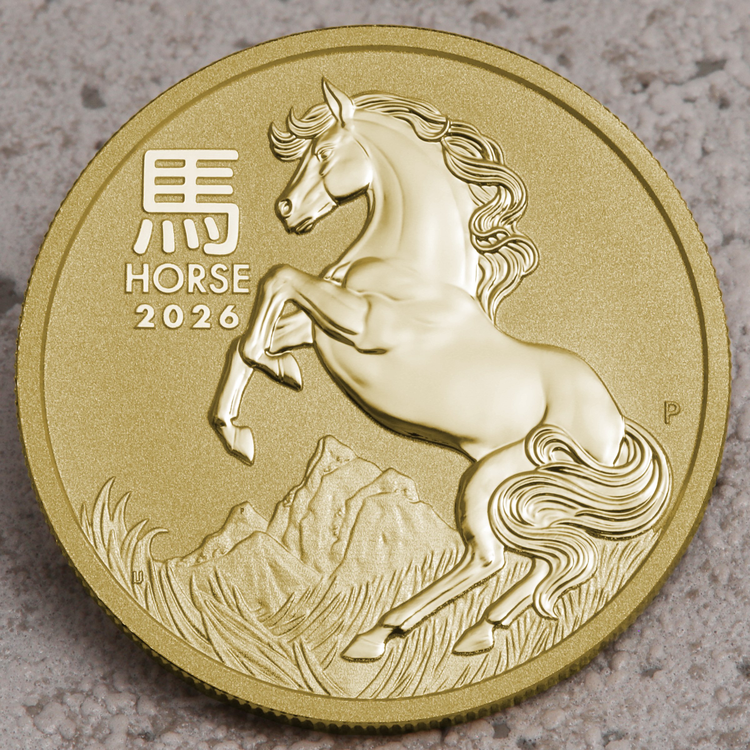 Goldmünze 1oz "Pferd" 2026 Lunar III – Year of the Horse (Australien) - Detailansicht 5
