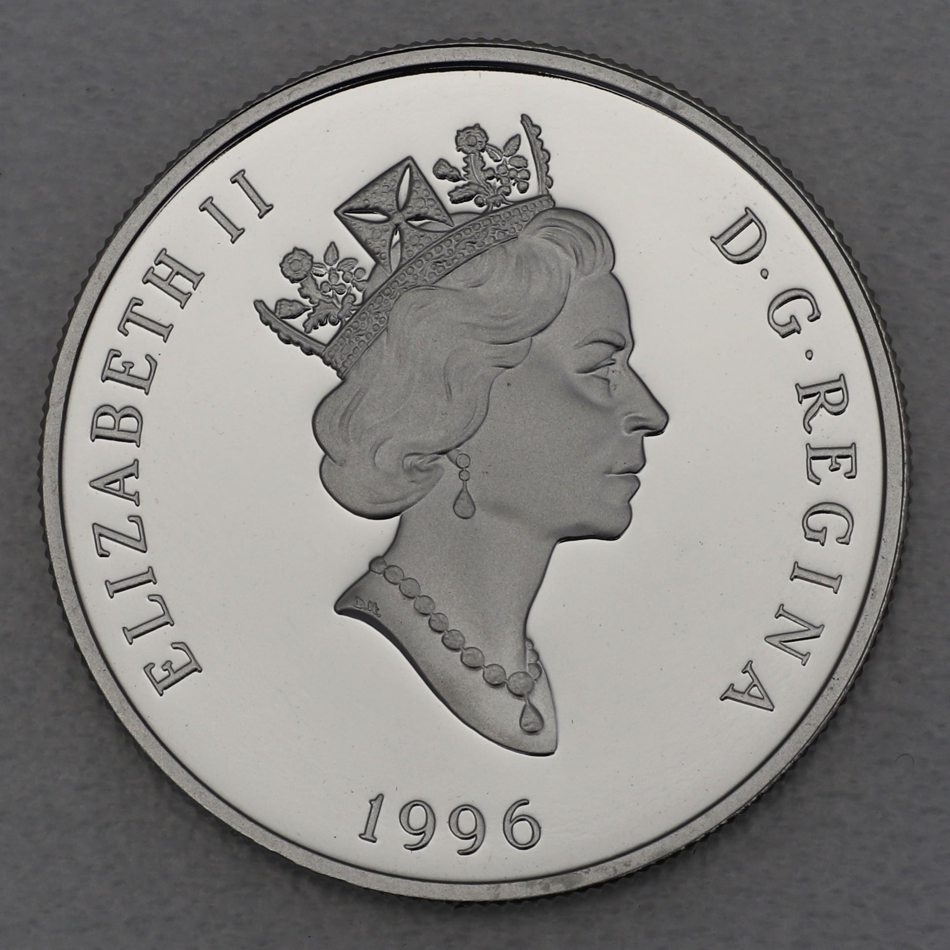 Platinmünze 1/2oz "Peregrine Falcon" 1996 Wildlife Canada (Kanada) - Detailansicht 1