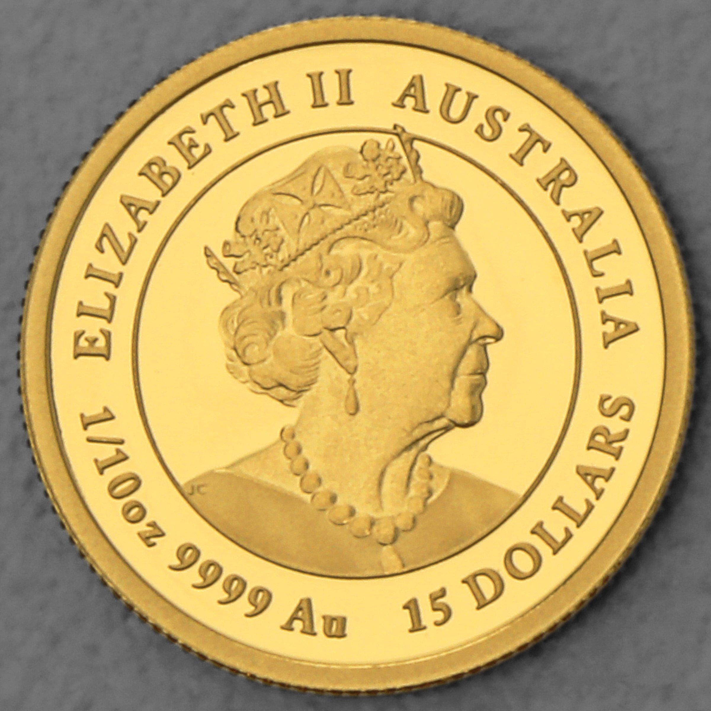 Goldmünze 1/10oz "Hase" 2023 (PP) Lunar III – Year of the Rabbit (Australien) - Detailansicht 1