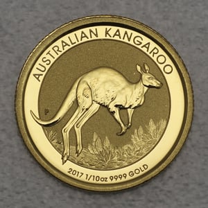 Goldmünze 1/10oz "Känguru" 2017 (Australien) - Hauptansicht