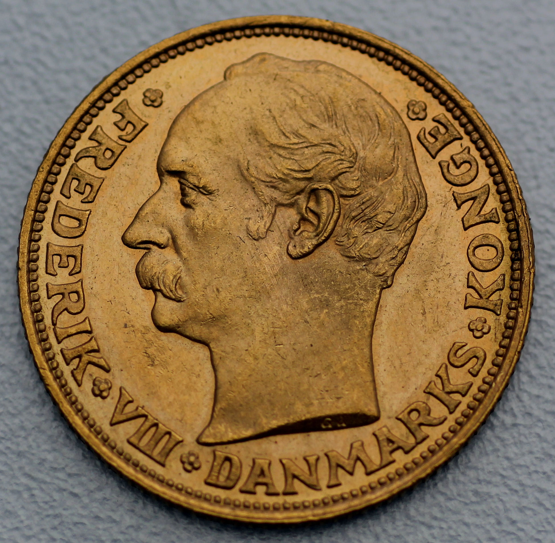 Goldmünze 20 Kronen "Frederik VIII." (Dänemark) - Hauptansicht