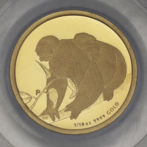 Goldmünze 1/10oz "Koala" 2010 (Australien) - Hauptansicht