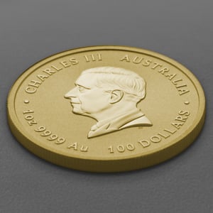 Goldmünze 1oz "Pferd" 2026 Lunar III – Year of the Horse (Australien) - Miniaturansicht 4