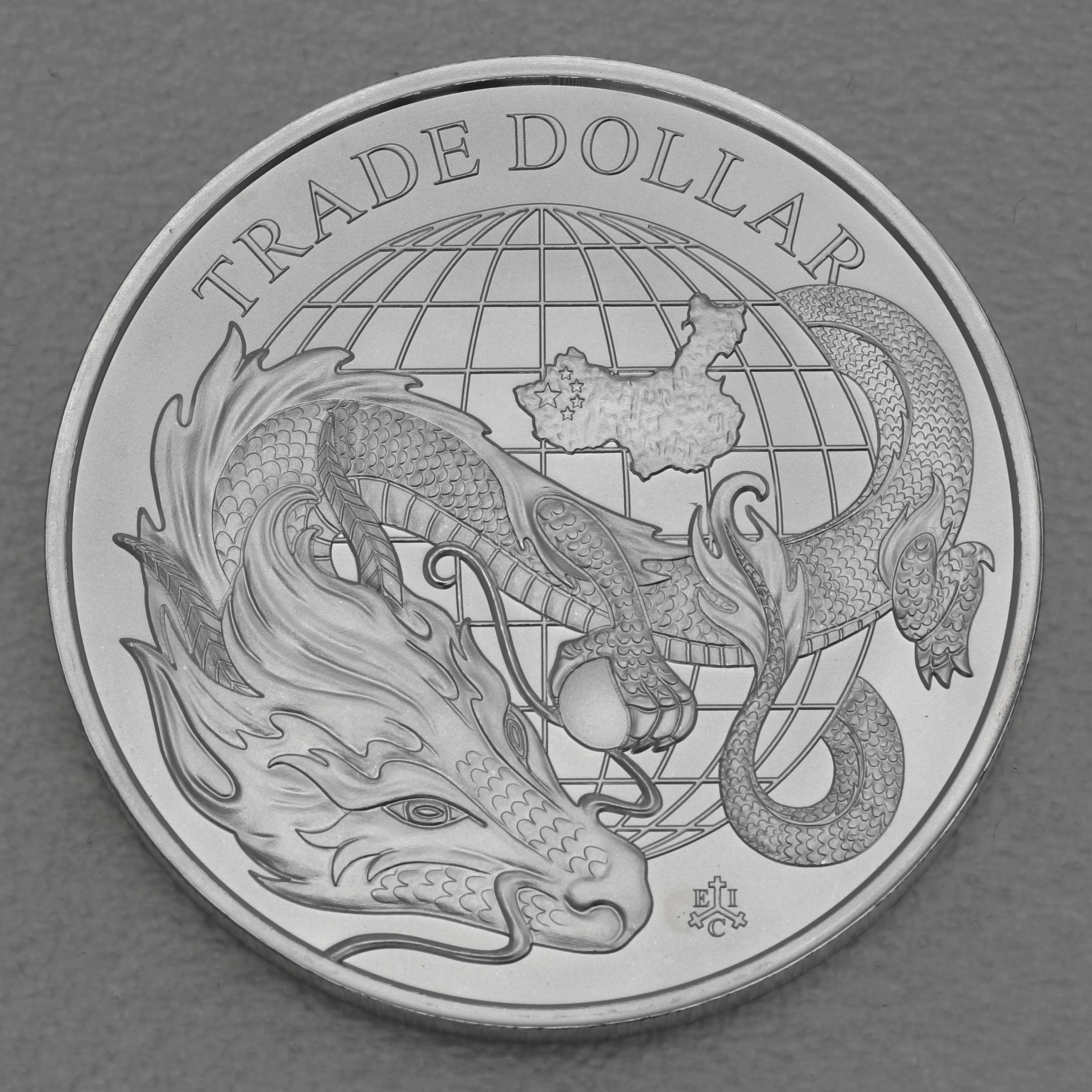 Silbermünze 1oz "Chinese Trade Dollar" 2021 Modern Trade Dollar (St. Helena) - Hauptansicht