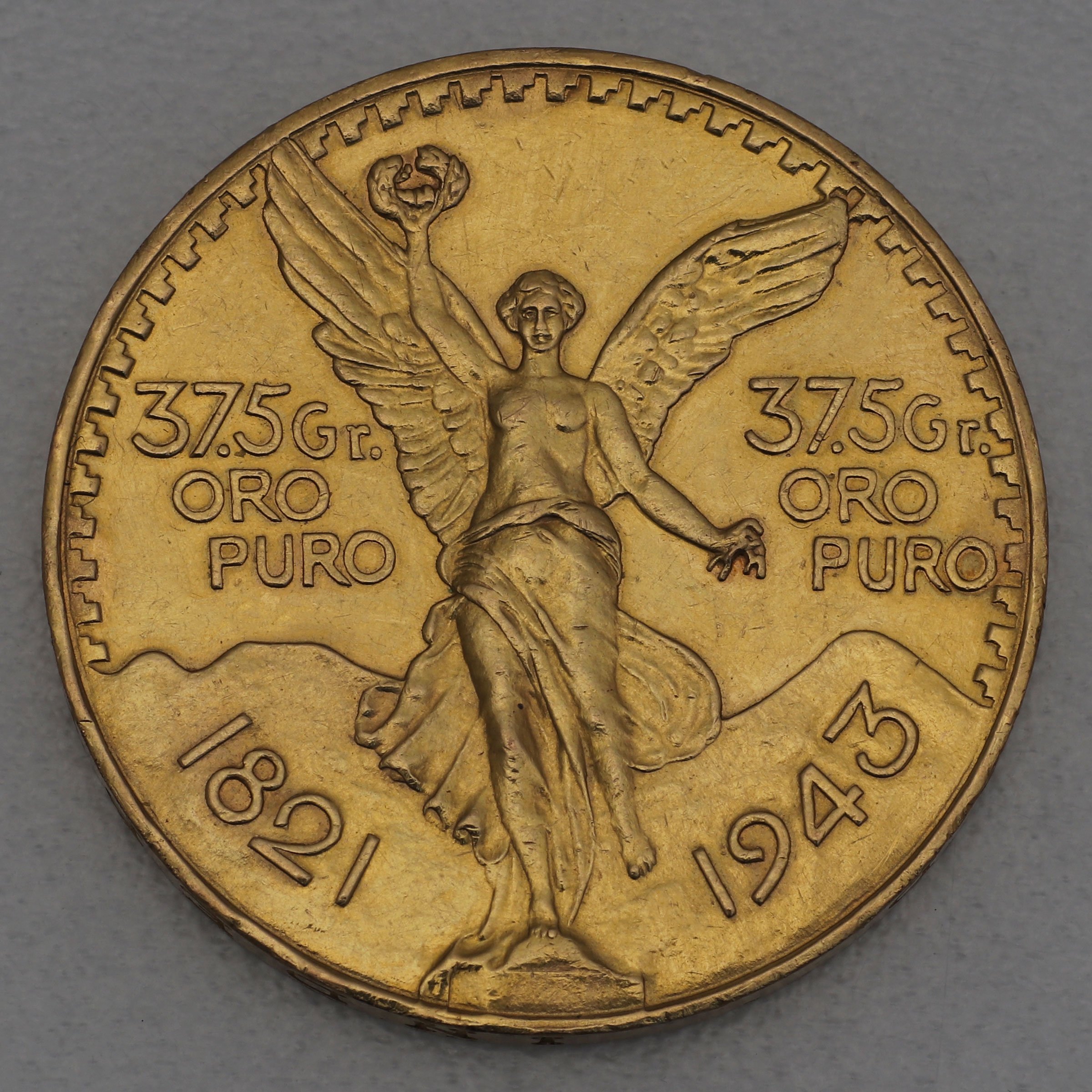 Goldmünze 50 Pesos "Centenario" (Mexiko) - Detailansicht 2