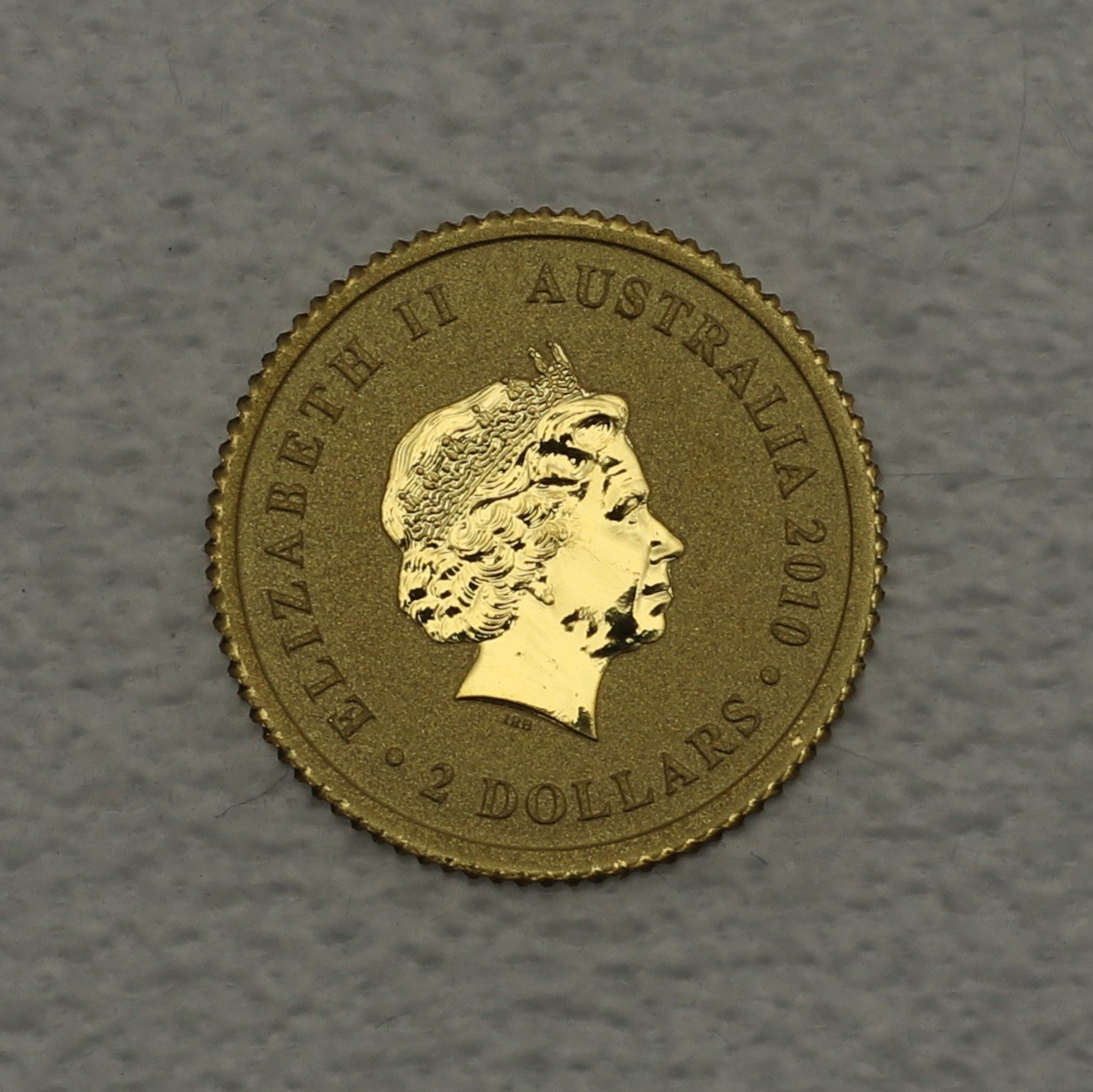 Goldmünze 0,5g "Mini Roo" 2010 Australian Kangaroo (Australien) - Detailansicht 1