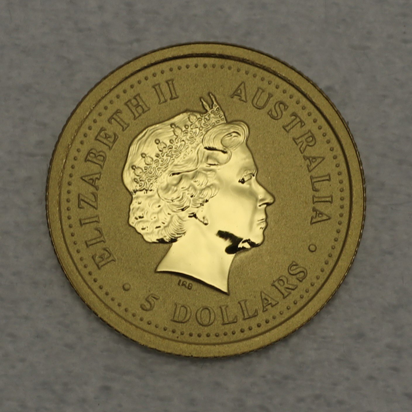 Goldmünze 1/20oz "Pferd" 2002 Lunar I – Year of the Horse (Australien) - Detailansicht 1